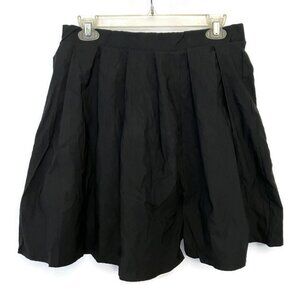 Missguided Womens Black Pleated Tennis Skirt Size 12 Preppy Athletic Schoolgirl